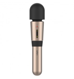 HK LETEN - 3rd Generation Lightning Heating Av Rod Massagers (Chargeable - Champagne Gold)